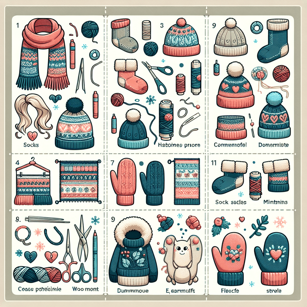 Comment Réaliser des Accessoires de Mode pour l'Hiver