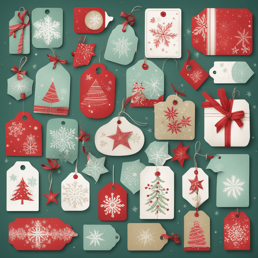 Comment Créer des Étiquettes pour des Cadeaux de Noël