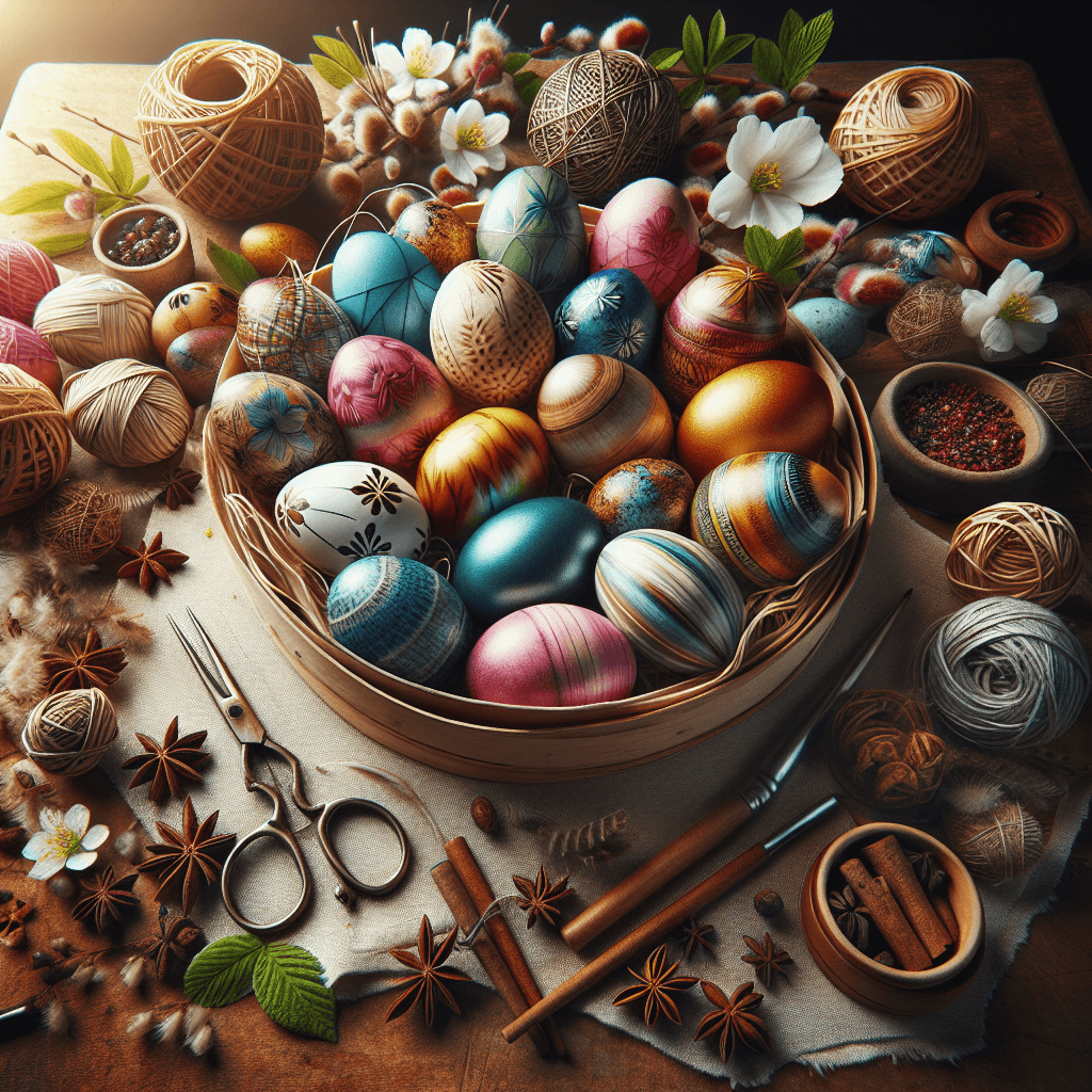 Créez des Décorations de Pâques avec des Éléments Naturels