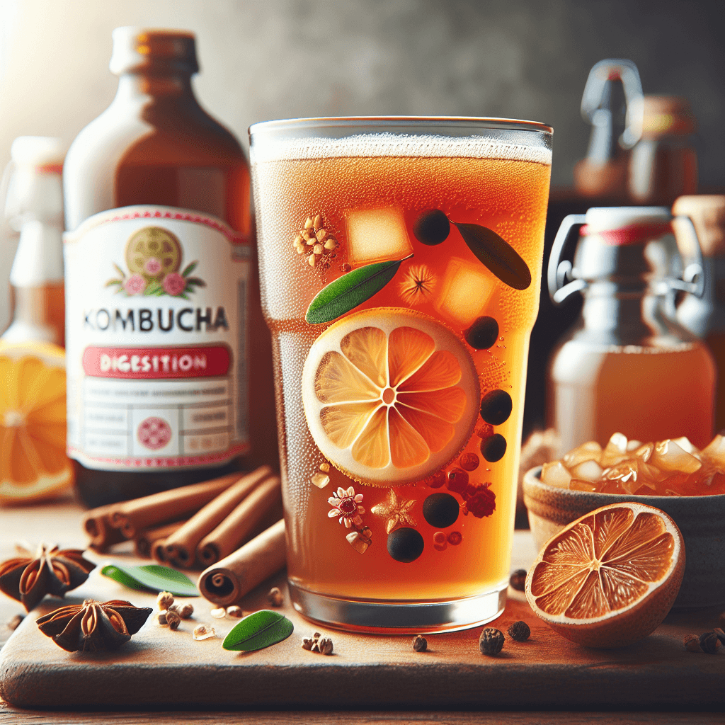 Les Bienfaits du Kombucha Pour Votre Digestion