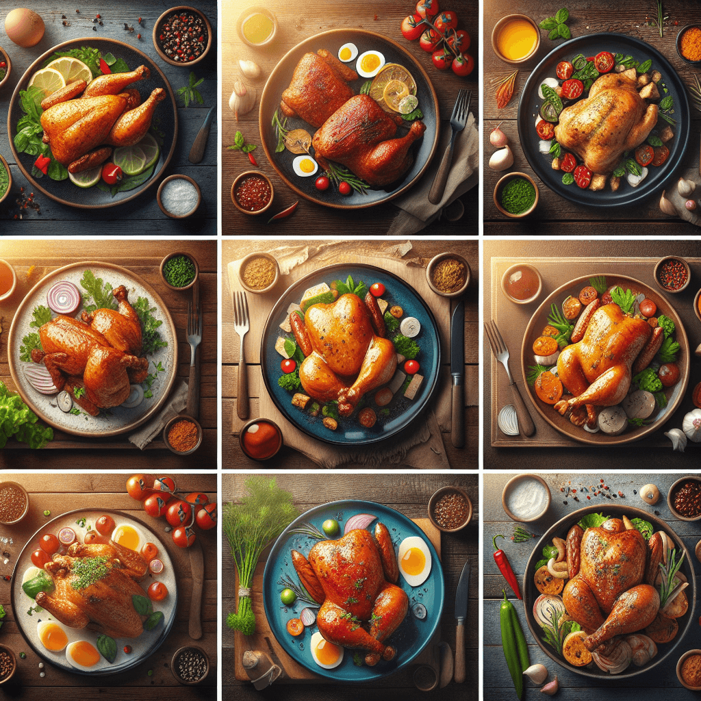 10 Recettes de Plats Principal à Base de Poulet pour Chaque Jour