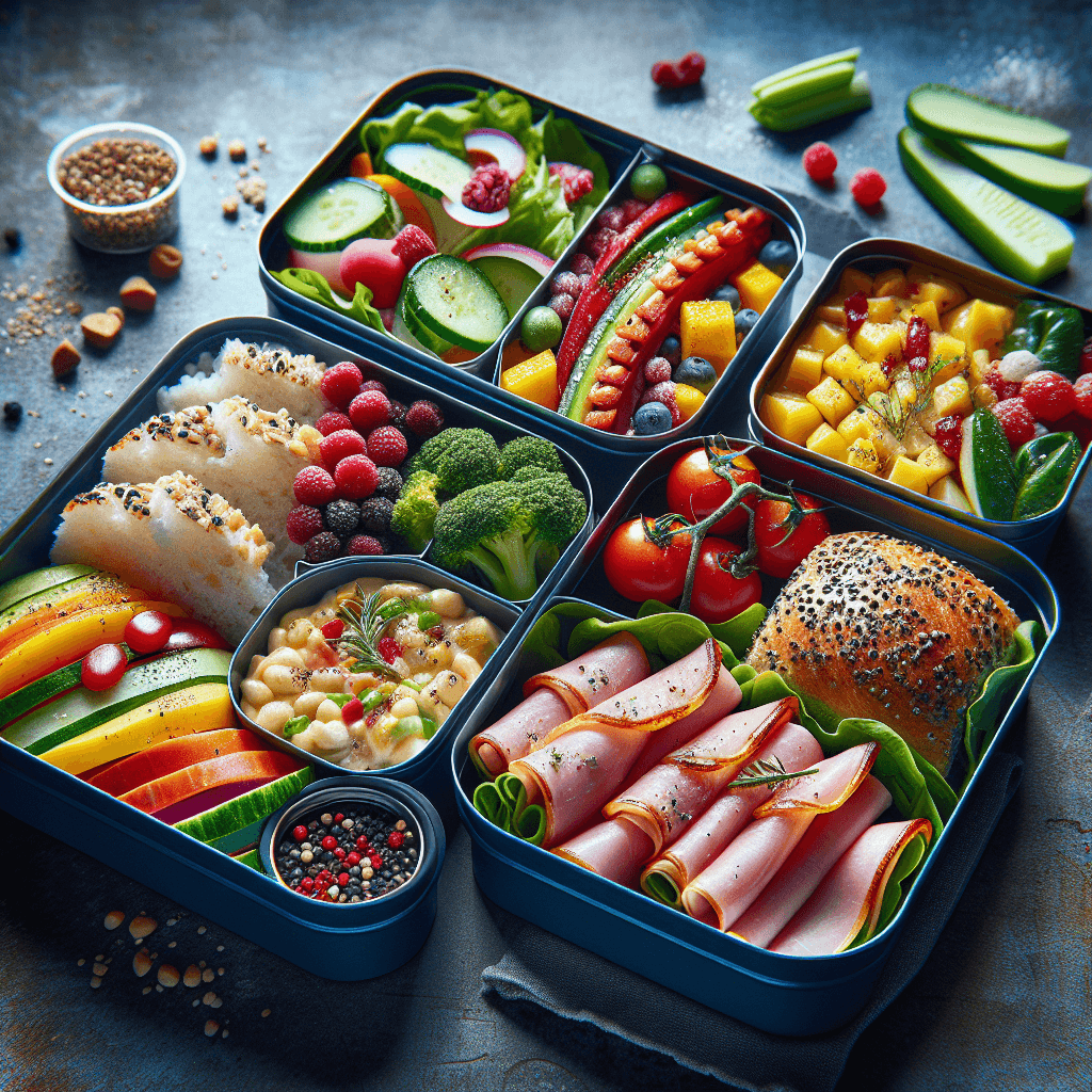 5 Recettes Santé pour Préparer des Déjeuners à Emporter