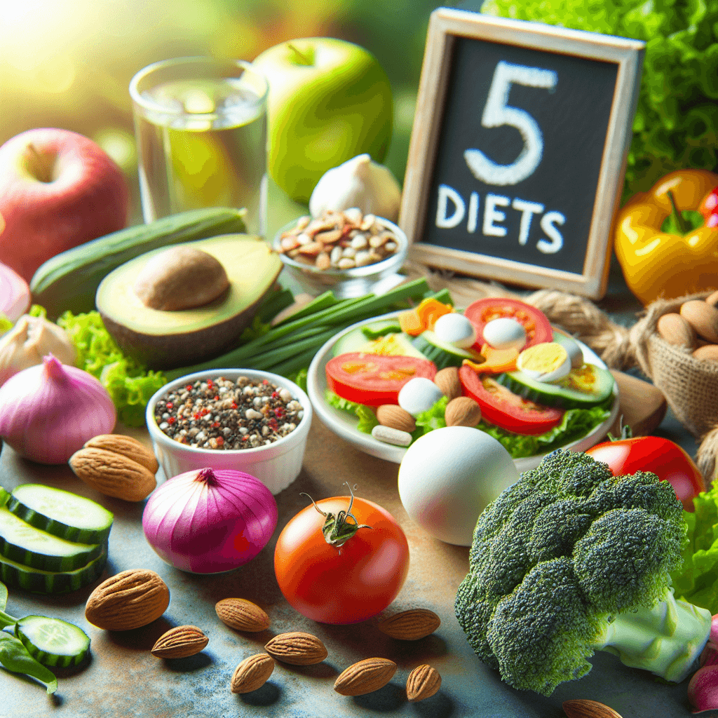 Les 5 Meilleurs Régimes pour Perdre du Poids Rapidement