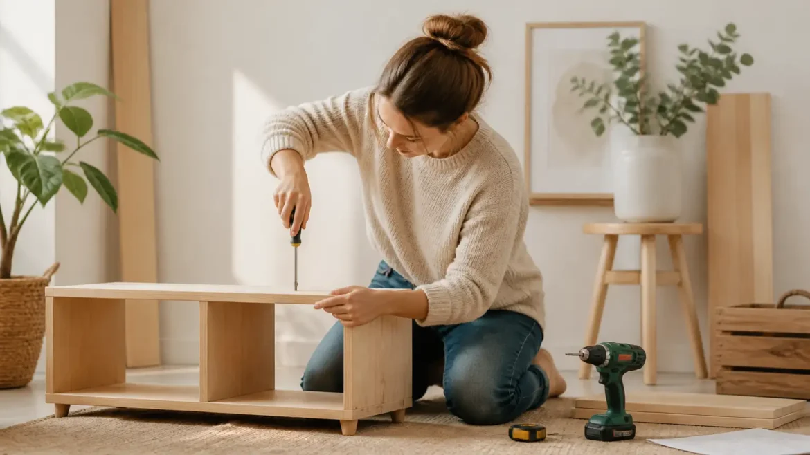 DIY : Fabriquer ses propres meubles