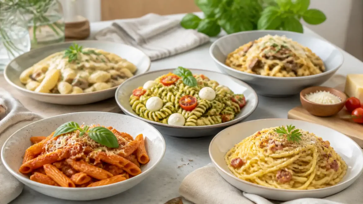 5 Recettes de Pâtes Faciles pour les Repas de Famille
