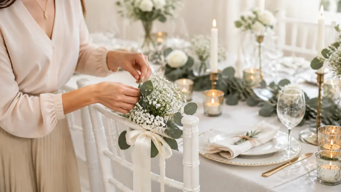 Réalisez des Décorations pour une Fête de Mariage