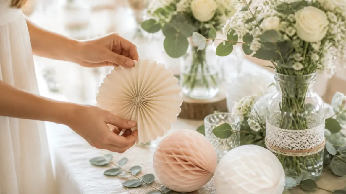 Réalisez des Décorations pour une Fête de Mariage