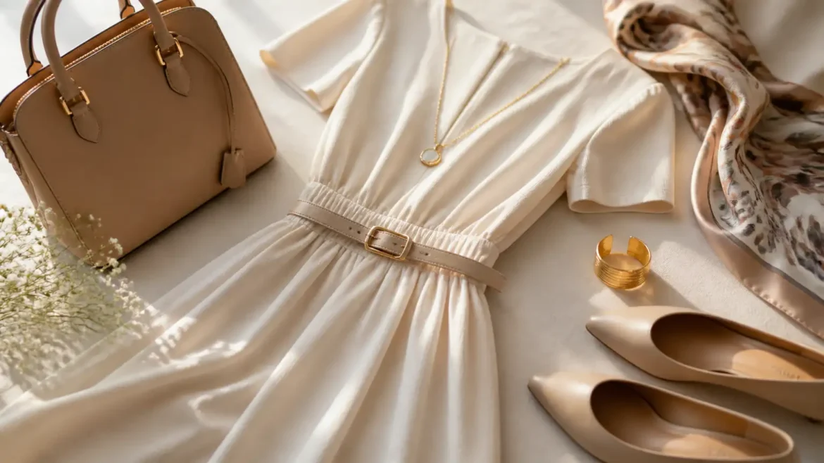 Comment Accessoiriser une Robe de Jour avec des Éléments Élégants