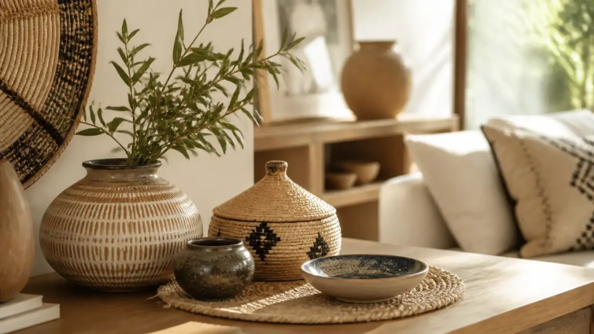 Décorer Votre Maison avec des Accessoires Artisanaux