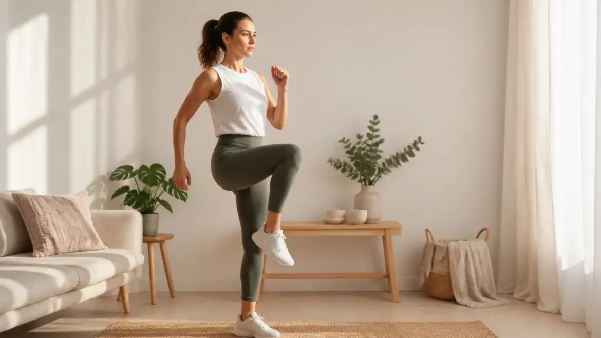 Marche à la maison : exercices sans équipement
