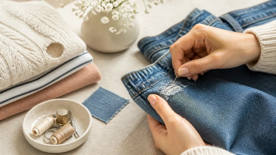 5 Astuces pour Réparer vos Vêtements Abîmés