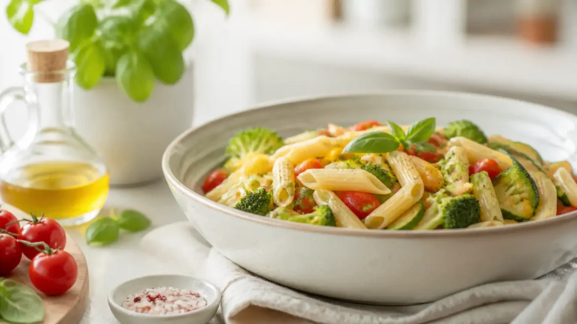 Comment Préparer des Recettes de Pâtes aux Légumes pour un Repas Équilibré