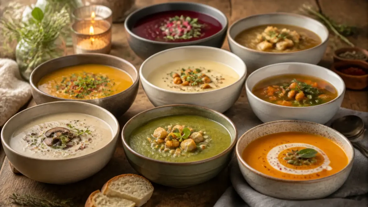 10 Recettes de Soupe Faciles pour les Soirées d’Hiver