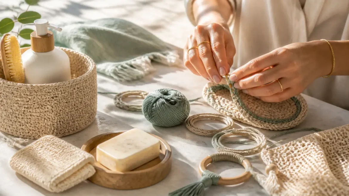 Créez Vos Propres Accessoires de Bain avec du Fait Main